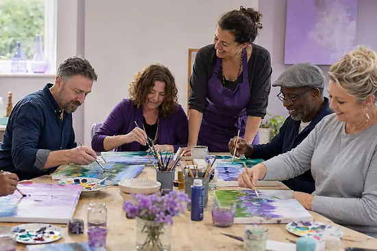 Colour & Calm Painting Workshop